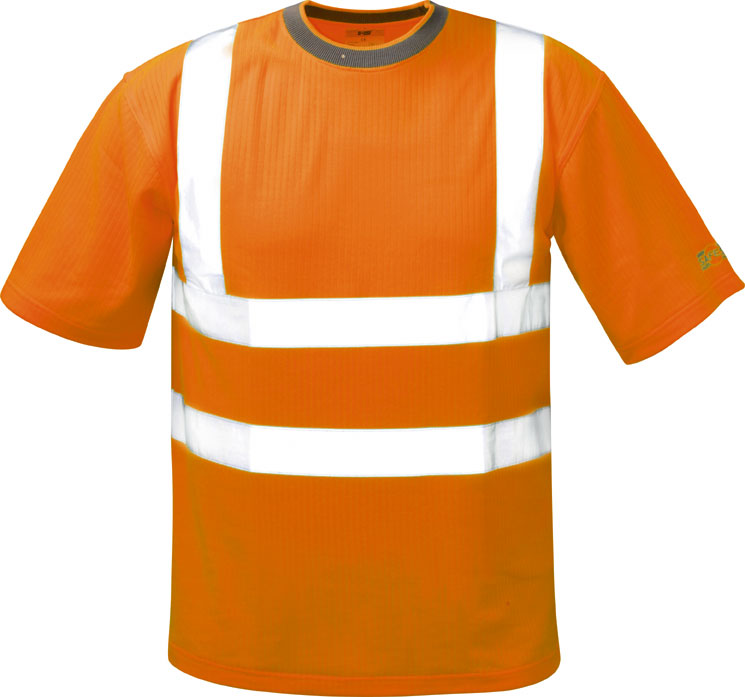 *BRIAN* WARNSCHUTZ-T-SHIRT ORANGE