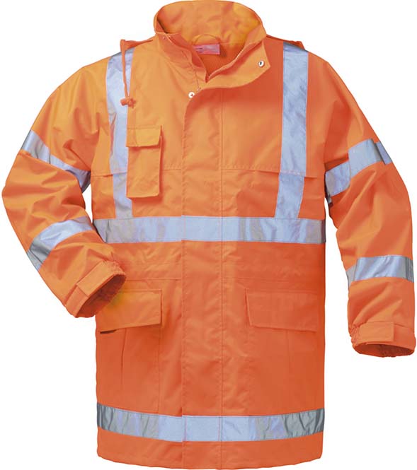 *NILS* WARNSCHUTZ- JACKE ORANGE