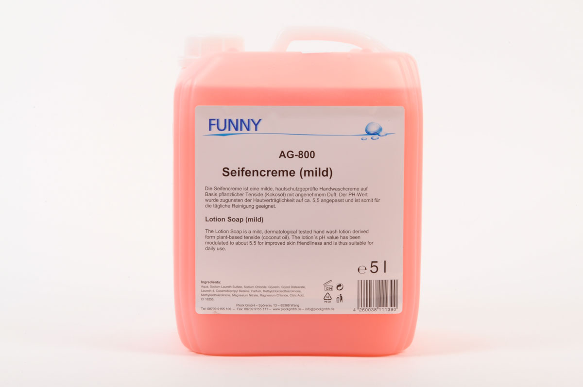 Seifencreme, rosa